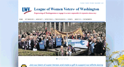 Desktop Screenshot of lwvwa.org