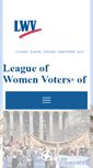 Mobile Screenshot of lwvwa.org